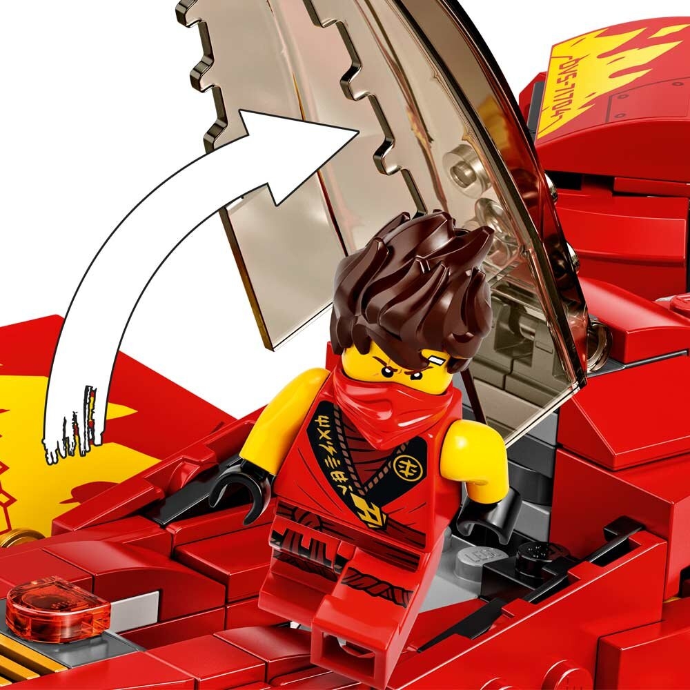 Фото Конструктор LEGO Ninjago Винищувач Кая (71704)