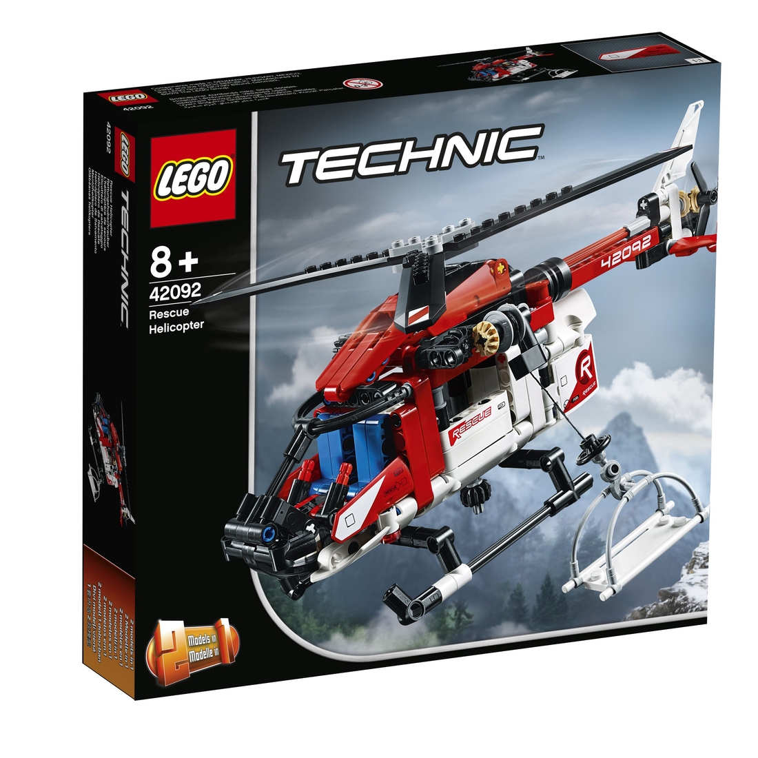 Фото Конструктор LEGO TECHNIC Рятувальний вертоліт (42092)
