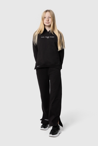 Фото Костюмы для девочки (худи+штаны) Viollen 2192 164 см Черный (2000990263865D)