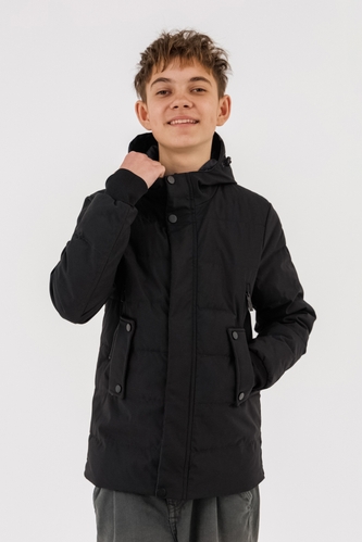 Фото Куртка для хлопчика MY819 152 см Чорний (2000990285201D)