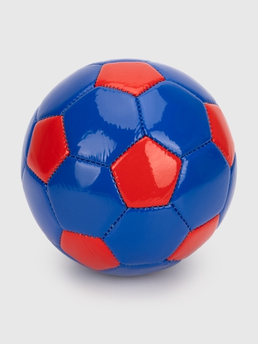 Фото М'яч футбольний YH1284 Синьо-червоний (2000990568601)