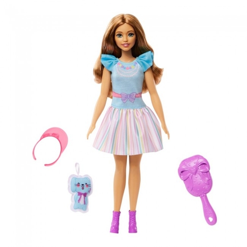 Фото Лялечка "Моя перша Barbie" з зайченям HLL21 34 см Різнокольоровий (194735114559)