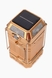 Фонарь кемпинговый раздвижной с солнечной батареей 8099 ZB-47 Золотой (2000989446446) Фото 3 из 9