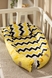 Кокон з подушкою "Зігзаги" NIFO 1515 Жовтий (2000990091284A) Фото 1 з 11