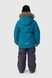 Комбінезон для хлопчика 2319 куртка + штани на шлейках 92 см Бірюзовий (2000989625131W) Фото 2 з 29
