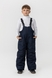 Комбінезон для хлопчика L-2385 куртка+штани на шлейках 128 см Синій (2000989625414W) Фото 7 з 28