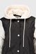 Куртка однотонна жіноча 757 M Чорний (2000990318398D) Фото 9 з 15