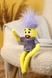 М'яка іграшка однотоне волосся сосиска 40 см K6004 Жовтий (2000989511960) Фото 2 з 3