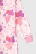 Піжама кігурумі для дівчинки Barwa 0230 Сердечки 32 Рожевий (2000990206664A) Фото 11 з 15