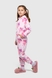 Піжама кігурумі для дівчинки Barwa 0230 Сердечки 32 Рожевий (2000990206664A) Фото 4 з 15