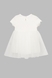 Сукня однотонна для дівчинки Baby Show 9410 86 см Білий (2000990473615S) Фото 2 з 6
