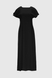 Сукня однотонна жіноча 240130 S Чорний (2000990402219D) Фото 8 з 11