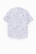 Сорочка з візерунком чоловіча Jean Piere JP8428 XL Біло-блакитний (2000989742968S) Фото 7 з 9
