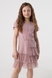 Сукня для дівчинки MAGO DM242125 128 см Пудровий (2000990347527S) Фото 2 з 12