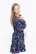 Сукня з візерунком для дівчинки Tais №5 164 см Темно-синій (2000989586203D) Фото 3 з 12