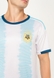 Футбольна форма футболка+шорти ARGENTINA S Білий (2000904329182) Фото 6 з 6