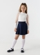 Блуза однотонная для девочки Perix 5001 116 см Молочный (2000990479730D) Фото 1 из 11