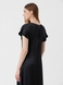 Платье однотонное женское 240130 L Черный (2000990402233D) Фото 6 из 11