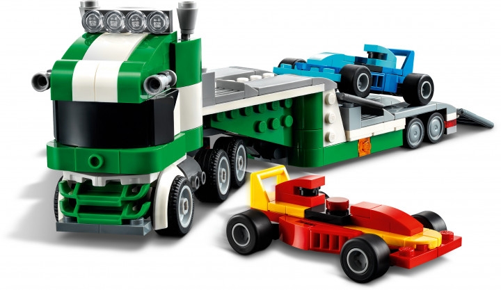 Фото Конструктор LEGO Транспортер гоночних автомобілів 31113 (5702016888355)