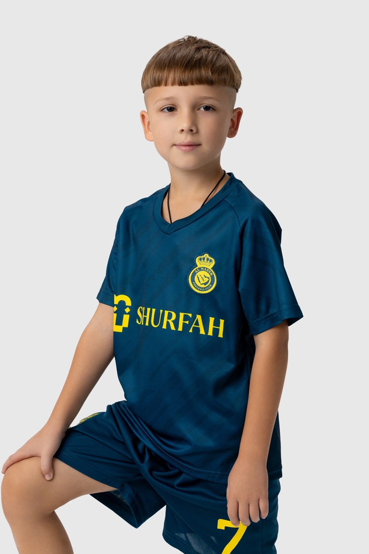 Фото Футбольна форма для хлопчика BLD AL NASSR RONALDO 104 см Петроль (2000990102058А)