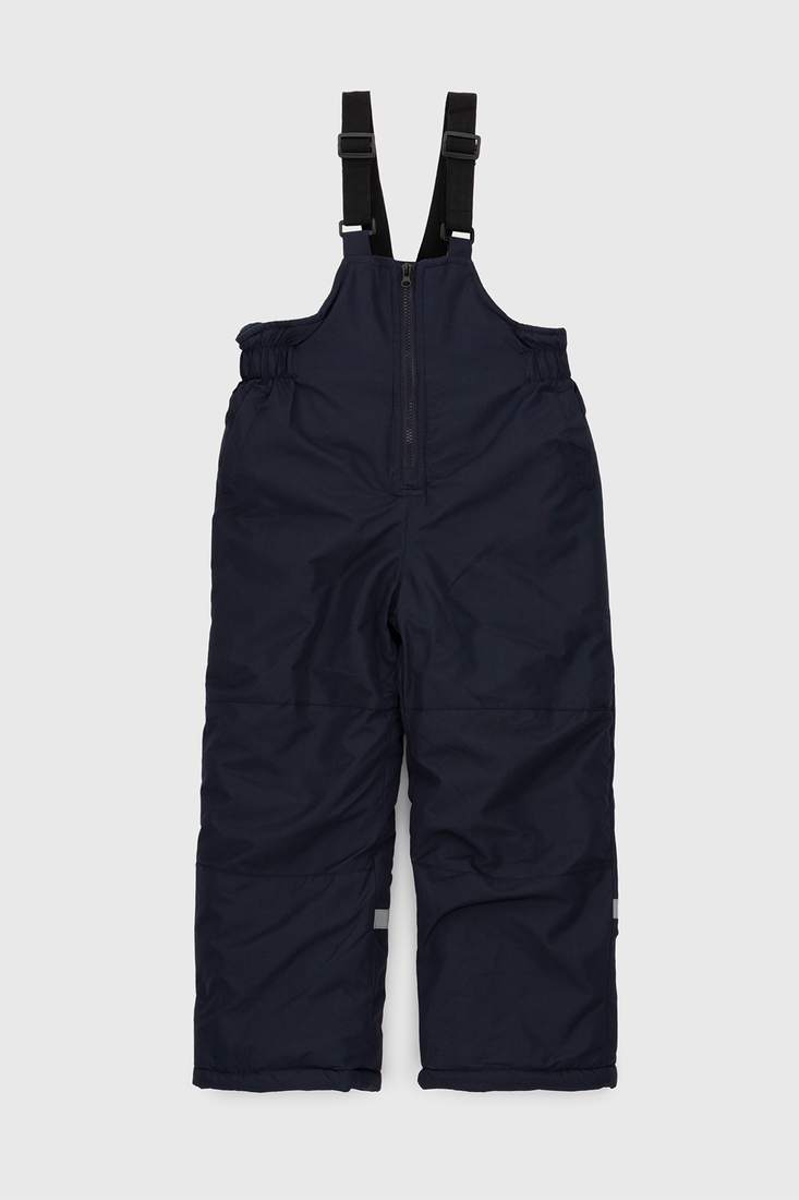 Фото Комбінезон для хлопчика L-2385 куртка+штани на шлейках 128 см Синій (2000989625414W)