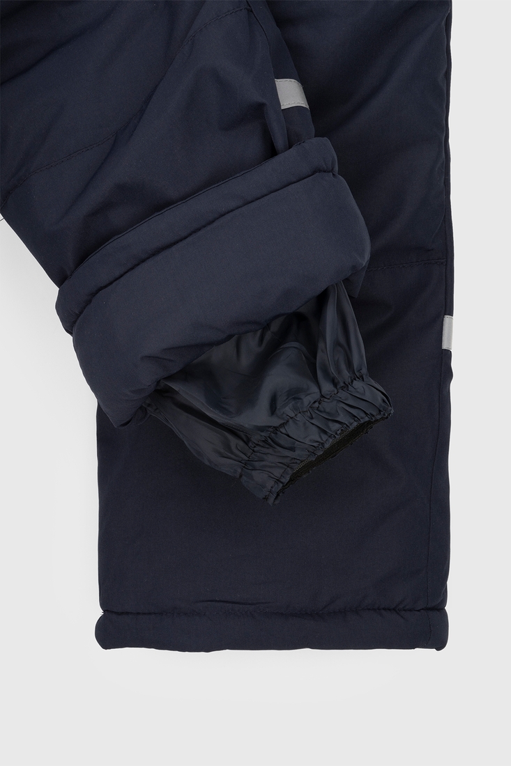 Фото Комбинезон для мальчика L-2385 куртка+штаны на шлейках 128 см Синий (2000989625414W)