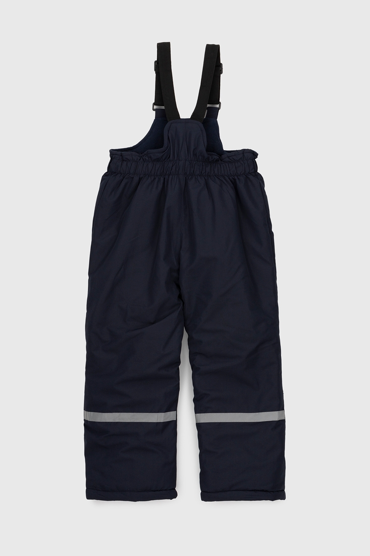 Фото Комбінезон для хлопчика L-2385 куртка+штани на шлейках 128 см Синій (2000989625414W)