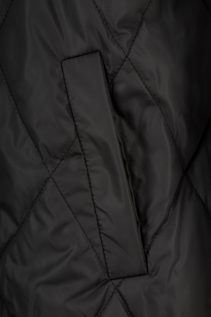 Фото Куртка однотонная женская 757 2XL Черный (2000990318428D)