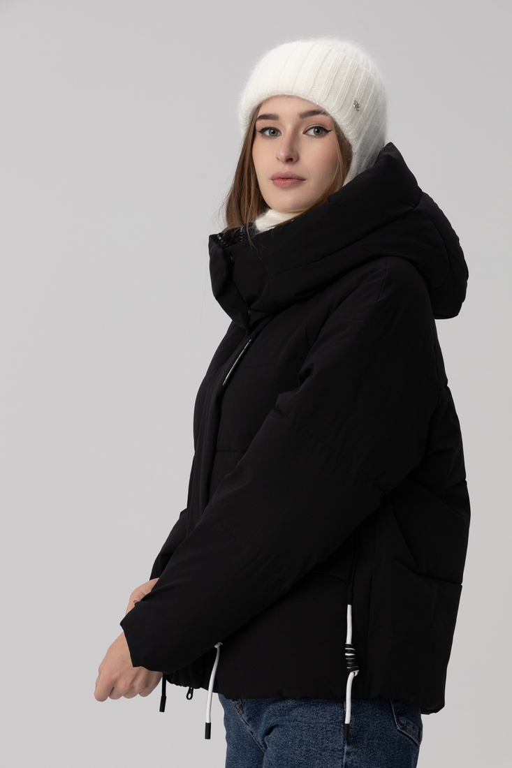 Фото Куртка зимняя женская Towmy D017 M Черный (2000989839613W)