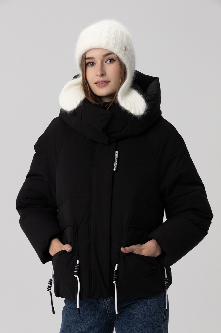 Фото Куртка зимова жіноча Towmy D017 S Чорний (2000989839606W)
