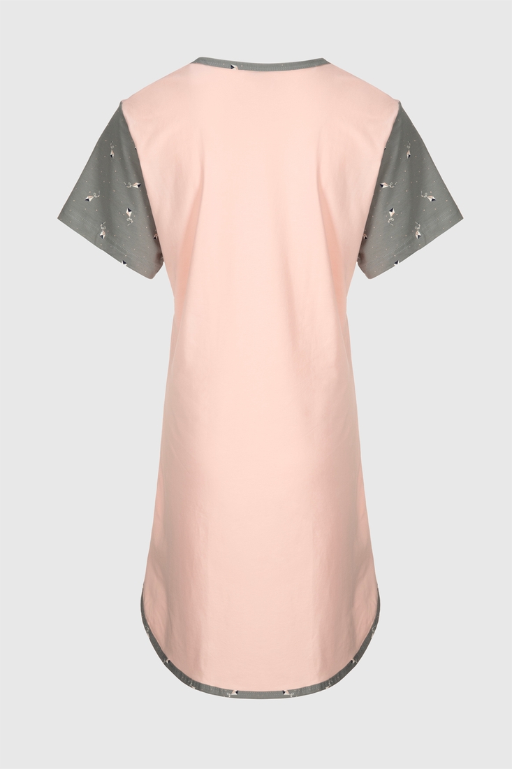 Фото Нічна сорочка жіноча RUBINA 4779 XL Рожевий (2000990450616A)