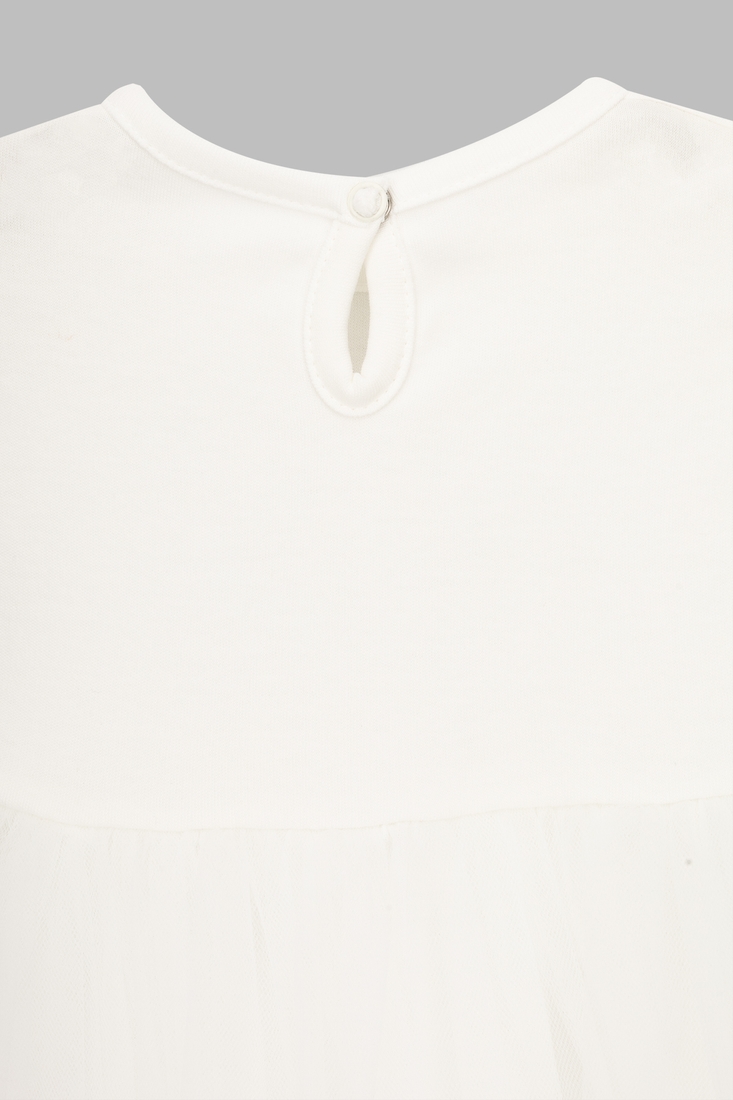 Фото Платье однотонное для девочки Baby Show 9410 86 см Белый (2000990473615S)