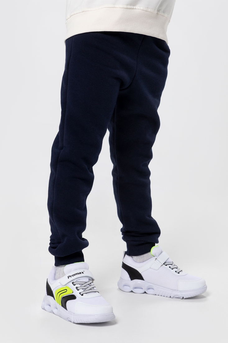 Фото Спортивні штани однотонні для хлопчика Atabey 30358.0 116 см Темно-синій (2000990158550W)