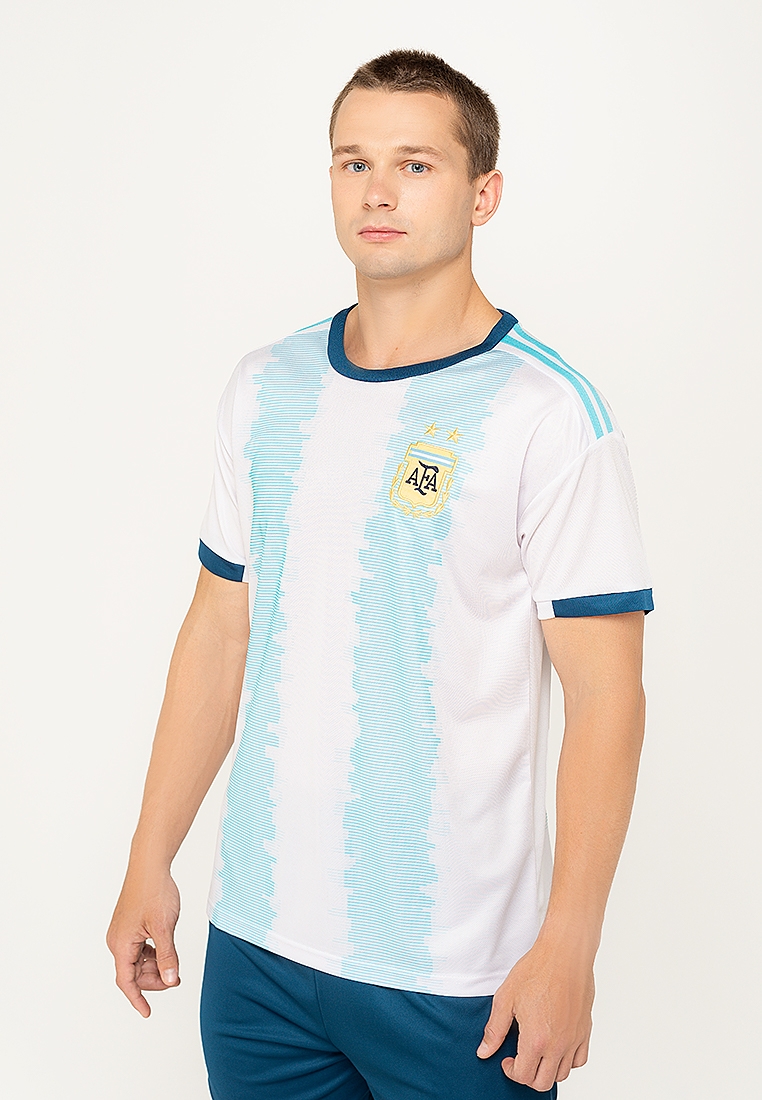 Фото Футбольна форма футболка+шорти ARGENTINA S Білий (2000904329182)