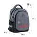Рюкзак школьный Naruto для мальчика Kite NR24-700M Серый (4063276187109A) Фото 20 из 20