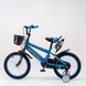 Велосипед дитячий AMHAPI DOG080703 16" Блакитний (2000989604273) Фото 8 з 8