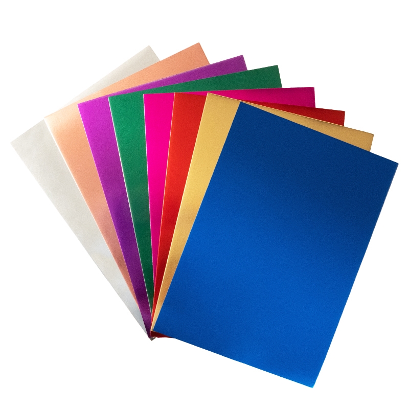 Фото Картон цветной металлизированный А4 Kite K22-420 8 цветов (4063276098245)
