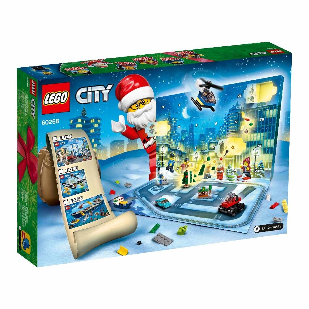Фото Конструктор LEGO City Новорічний календар (60268)