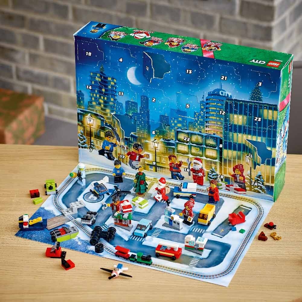Фото Конструктор LEGO City Новорічний календар (60268)