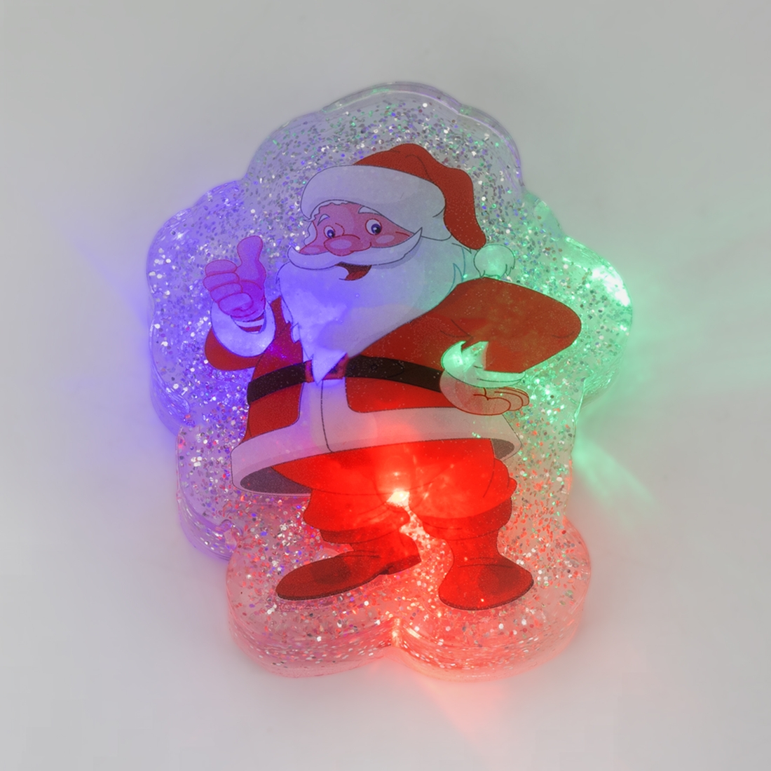 Фото Фонарик светодиодный рождественский "Дед Мороз" XD52672 Разноцветный (2000990241368)(NY)