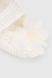 Комплект для дівчинки Mini Papi 100 Квіточка пінетки+пов'язка One Size Молочний (2000990058072D) Фото 5 з 7