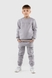 Костюм для мальчика (свитшот+штаны) MAGO T-363 122 см Серый (2000990064752W) Фото 1 из 21