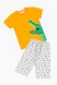 Костюм для хлопчика Breeze 1020 футболка + капрі 122 см Жовтий (2000989621379S) Фото 1 з 8