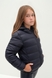 Куртка дитяча Lizi ОДНОТОН 152 см Темно-синій (2000904455058D) Фото 8 з 14