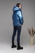 Куртка жіноча 2315 3XL Синій (2000989367734D) Фото 3 з 12
