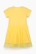 Сукня для дівчаток з принтом Baby Show 1022 122 Жовтий (2000989448471S) Фото 4 з 4