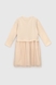 Сукня з принтом для дівчинки Atabey 10368.1 122 см Бежевий (2000990419187D) Фото 11 з 12