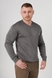 Пуловер чоловічий Akin Trico 1127-1 3XL Сірий (2000990436412D) Фото 1 з 9