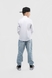 Рубашка однотонная для мальчика Deniz 311-1 146 см Белый (2000989810346D) Фото 6 из 12