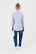 Рубашка однотонная для мальчика Redpolo 1723-1 164 см Голубой (2000990388100D) Фото 4 из 11